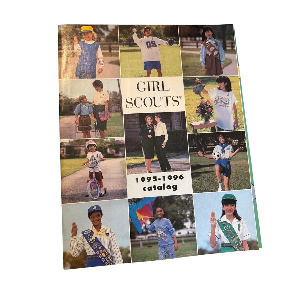 Vintage‎ 1995-1996 Girl Scouts Catalog Official Uniforms Equipment Collectible